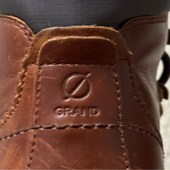Cole Haan 7.5M Zerogrand Hiker Boot British Tan Leather Waterproof C33471 Men\'s main image 5